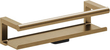 PORTE-BOUTEILLE/EPONGE AVEC RACLETTE LAVE-VITRE ARCHITECT S+ COSMIC OR BROSSE PVD