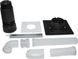 KIT ACCESSOIRES POUR FLEXIBLE PP UBBINK 80MM MUR