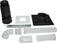KIT ACCESSOIRES POUR FLEXIBLE PP UBBINK 80MM MUR