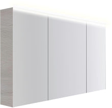 Spiegelkast COFFEE 3 deuren 1400MM 4250K eik Decor Zilver