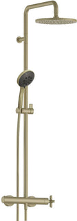 Douchezuil+thermostaat icona classic 24CM fantini mat british gold pvd