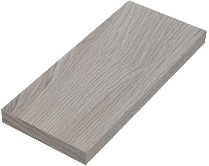 Wandtablet COFFEE 150X350X19MM tot 7KG eik Zilver