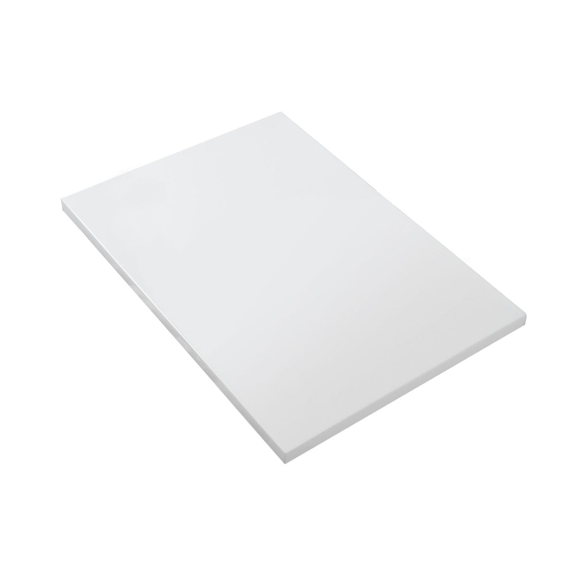 Wastafelblad 80x1,2x52,5cm mineraalmarmer - Wit mat, wastafels — SKU MB-19543-23070, EAN 5404029123675