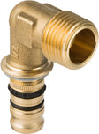 Elleboog 20MM-3/4"M Mepla Geberit