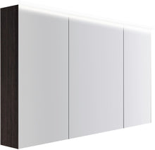 Spiegelkast COFFEE 3 deuren 1400MM 4250K eik Decor mokka