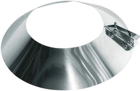 Stormkraag inox voor inox DW130/EW180, rookgasafvoer — SKU DESCO-169203