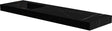 TABLET KERAMISCH MARMER PURO LAVABO S LINKS B180 H10 ZONDER KRAANGAT BAMBOO BLACK