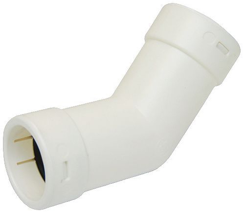 PVC elleboog condensafvoer 45° 25MM