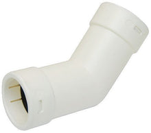 PVC elleboog condensafvoer 45° 25MM