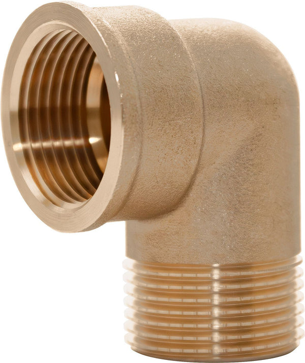 MESSING DRAAD ELLEBOOG 1/2"MF D-LIGHT