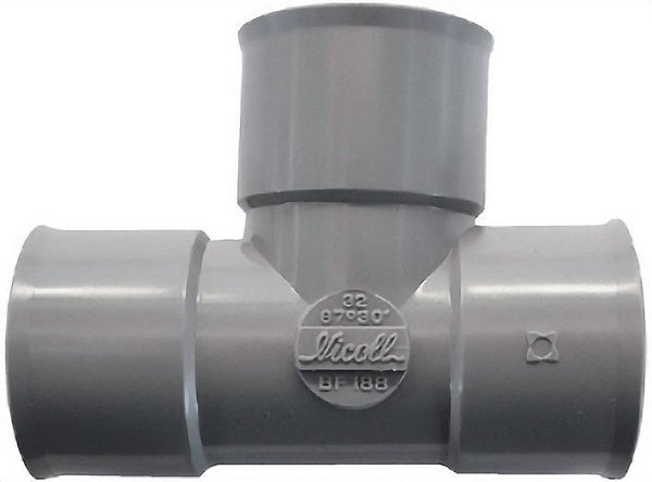PVC T kW Nicoll 90°.FFF 90MM