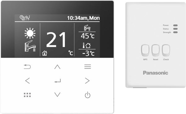 THERMOSTAT D'AMBIANCE HEBDOMADAIRE + MODULE INTERNET GENERATION M PANASONIC