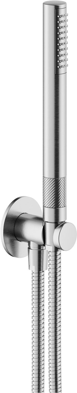 Badset+aansluitbocht universeel respiro nobili inox