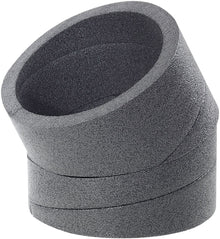 GEISOLEERDE BOCHT D-VENTILATIE UBBINK 160-190MM 30°