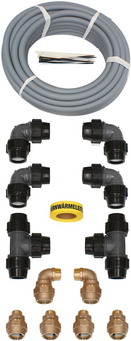 Installatieset pour WP VWL S 14/17KW 40MM (DN32) Vaillant (tot 10M enkel)