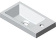 LAVE MAINS DETREMMERIE 40-20CM BLANC MAT