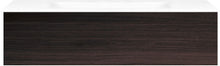 SOUS MEUBLE COFFEE 1 TIROIR 120 CHENE DECOR MOKKA +LAVABO PORCELAINE SANS TROU ROBINET BLANC