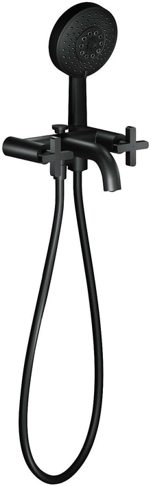 2GREEP MENGKRAAN V.STAANDE ZUIL LIRA NOBILI SPRONG 183MM MAT ZWART