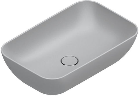 Opbouwlavabo Green catalano cataglaze+ 60X38 H15 zonder overloop cemento satinato