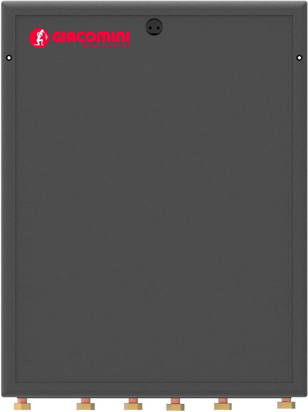 Electronische satellietunit met dubbele warmtewisselaar + expansievat giacomini 42KW