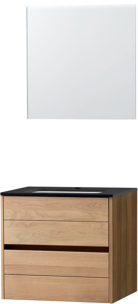 Meubel Molto massif eik 70 bleu belge spiegel