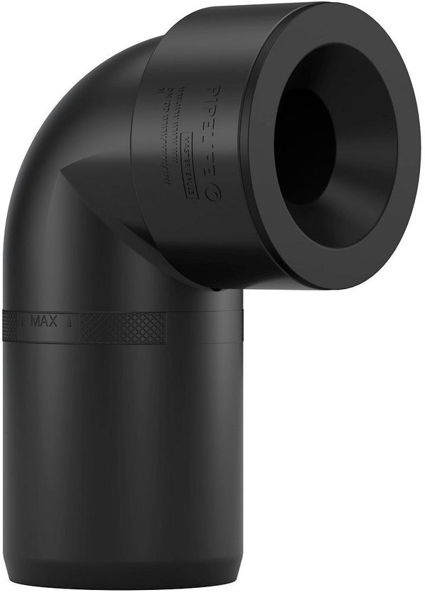 COUDE SIPHON PP 90°MF 50MM NOIR