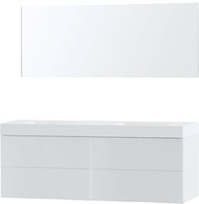 MEUBLE PURO DUO BLANC 180 SOLID PURO MIROIR