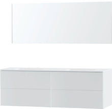 MEUBLE PURO DUO BLANC 180 SOLID MOLTO MIROIR