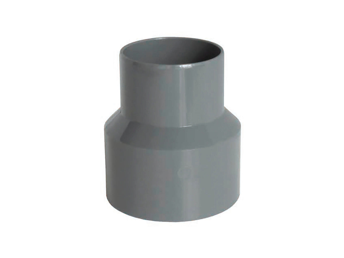 Scala verwijdingsmof regenwaterafvoer 80mm/110mm excentrisch donkergrijs