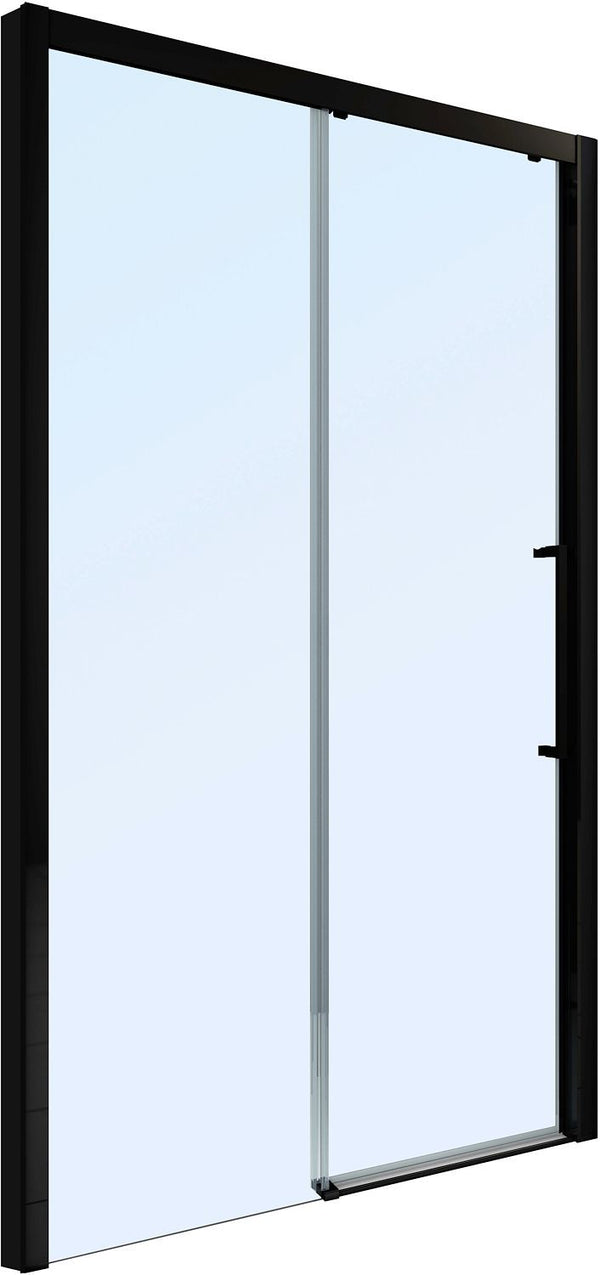 PORTE COULISSANTE URBAN DESCO COLLECTION 156-159 H200 CLAIR-NOIR MAT