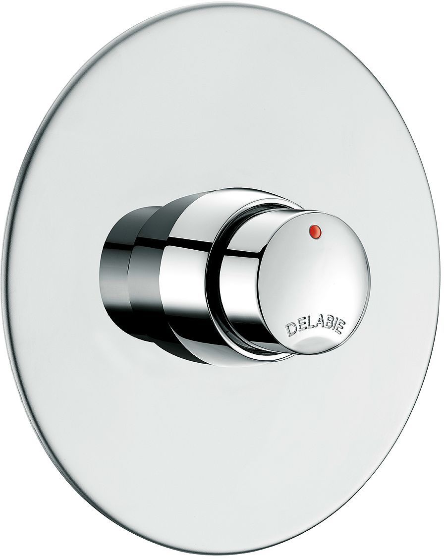 Zelfsluitende douchekraan Temposoft 2 Delabie M1/2" chroom