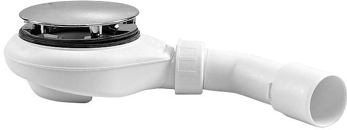 Afvoer easystep huppe 53MM 0,5L/S chroom