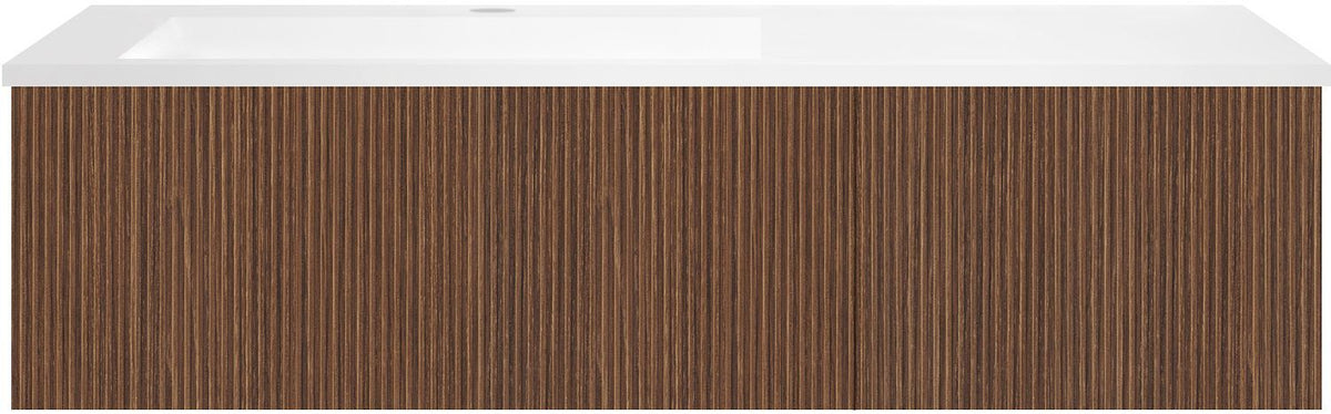 ONDERBOUW COFFEE 2 LADES 120 NOTELAAR  SMARTLINE+WASTAFEL LINKS KUNSTMARMER MAT WIT