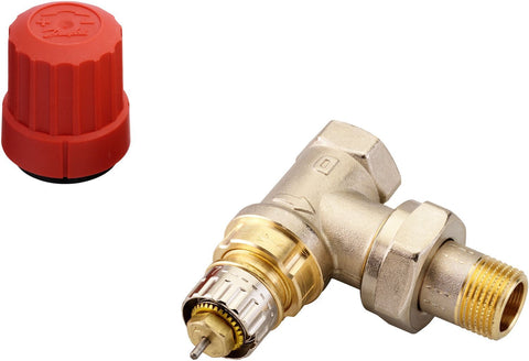 THERMOST.RAD.KR.DANFOSS DUBBEL HAAKS L 3/8"MF