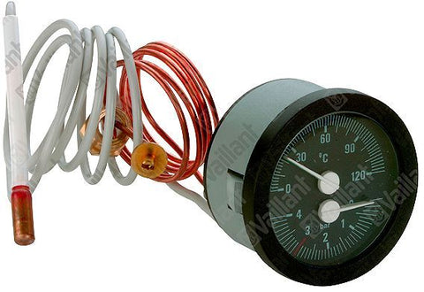 Thermo-manometer diverse vu(w) Vaillant