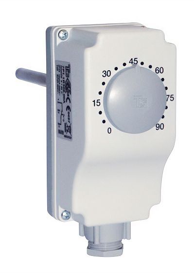 Dompelthermostaat ENK.450MM 0-90GR.