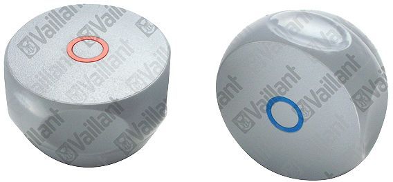 Bedieningsknop Rood en Blauw Vaillant
