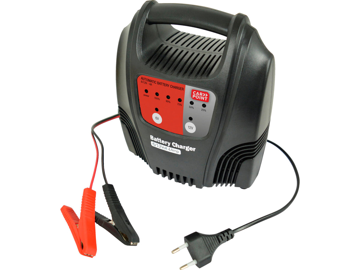 Carpoint acculader 6/12V 4A