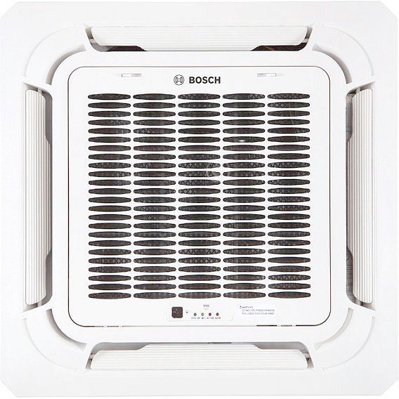 BINNENUNIT LUCHT/LUCHT WARMTEPOMP AIRCO PLAFOND 5000 BOSCH 5,3KW ZONDER AFWERKKADER