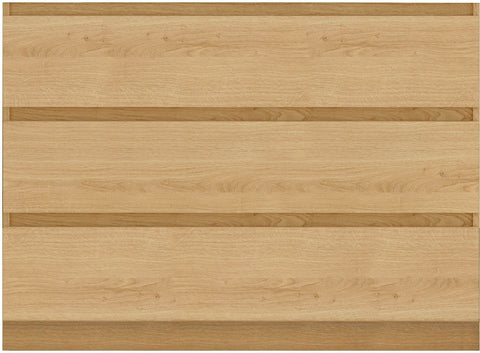 Onderbouw form/alano 3 laden staand 120CM +sokkel nordic eik