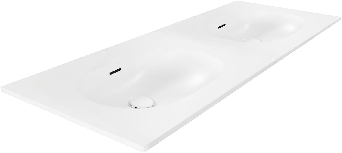 Tablet/molto/puro/craft/forest 140X50CM 2 lavabo xonyx