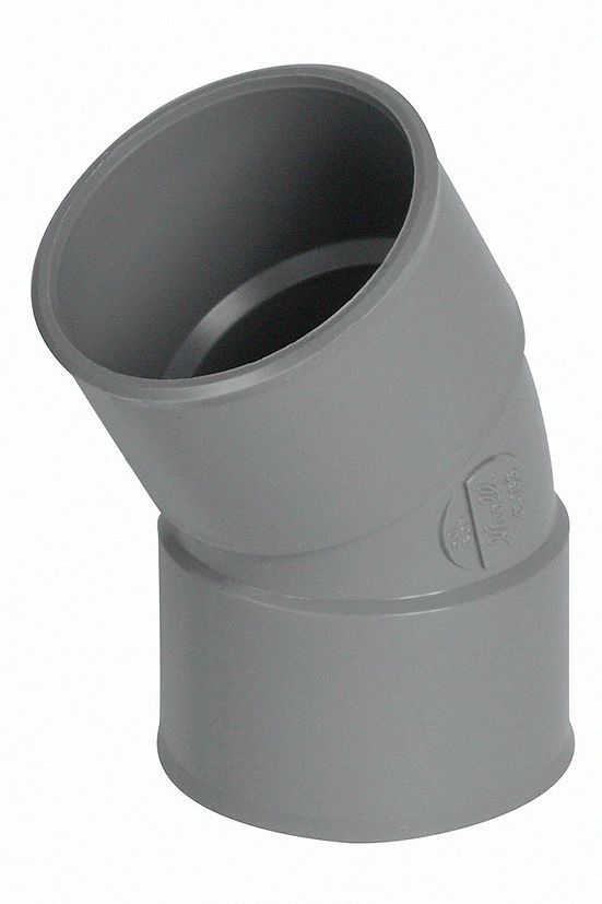 PVC elleboog kW Nicoll 30°FF 40MM