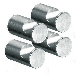 Kapstok 4 haakjes vola chroom 56MM