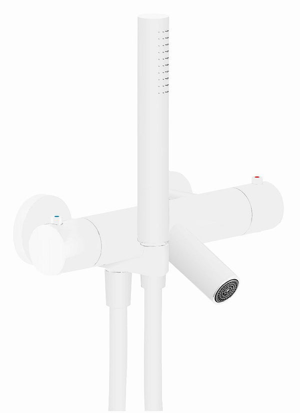 Thermostaat bad live/velis nobili volledig mat wit