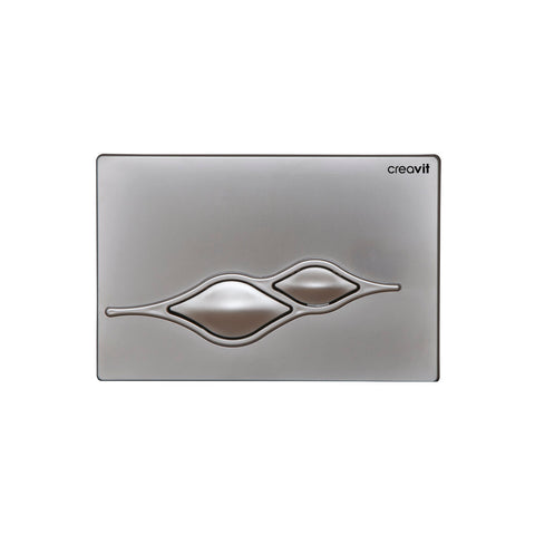 Creavit Ufo WC Bedieningsplaat 2-volumespoeling Wit-rood, bedieningsplaten — SKU MB-15626-18661, EAN 8698531133292