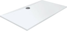 Doucheplaat newforce 140-90-3,5 Solid mat wit