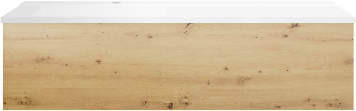 ONDERBOUW COFFEE 1 LADE 120 EIKEN DECOR URBAN+WASTAFEL LINKS MAT WIT