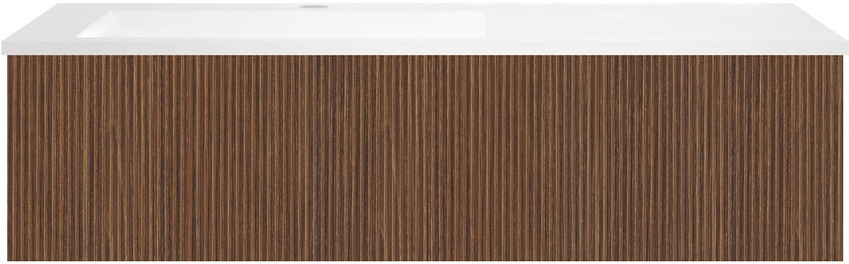 ONDERBOUW COFFEE 1 LADE 120 NOTELAAR DECOR SMARTLINE+WASTAFEL KUNSTMARMER  LINKS WIT