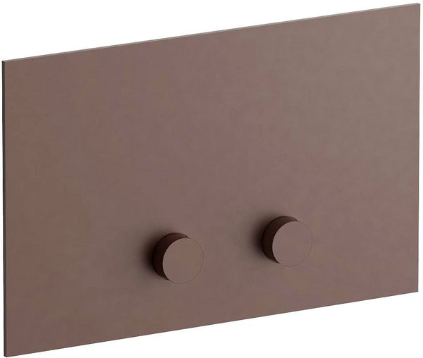 Duwplaat 2-TOETS voor Geberit SIGMA8 SIGMA12 icona classic fantini mat Copper pvd