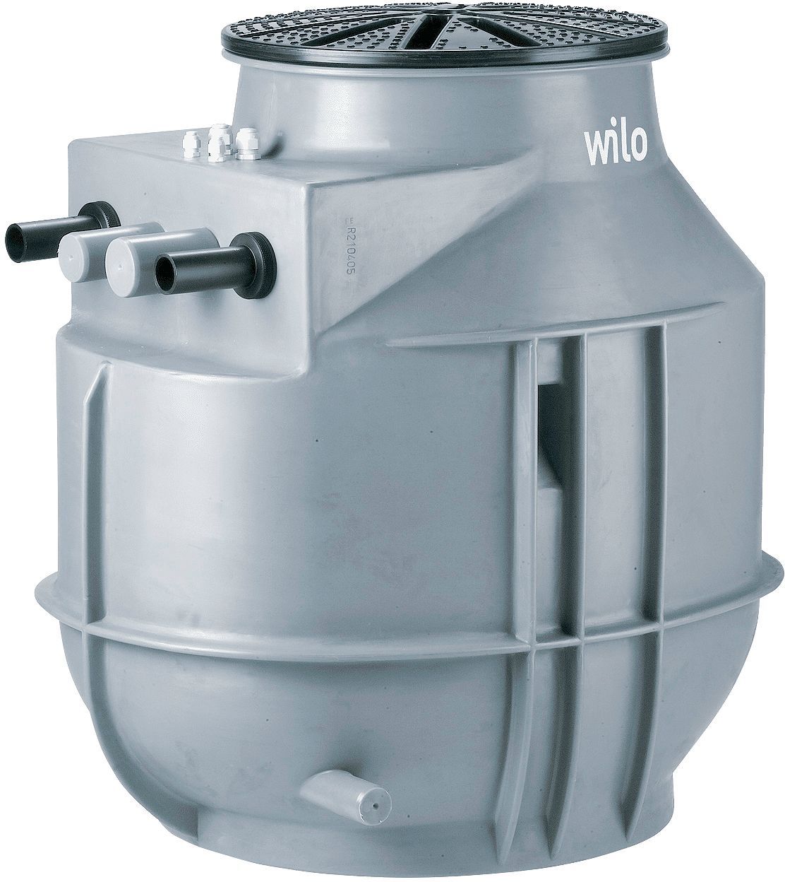 Pompput met 1 pomp drainlift WS40E mono-fasig Wilo 255L